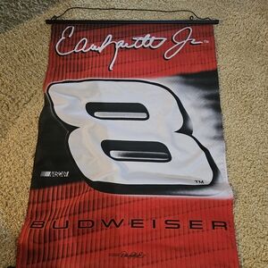 Budweiser Red and Black Racing Poster